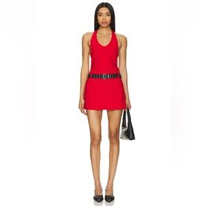 LIONESS Reign Mini Dress in Crimson